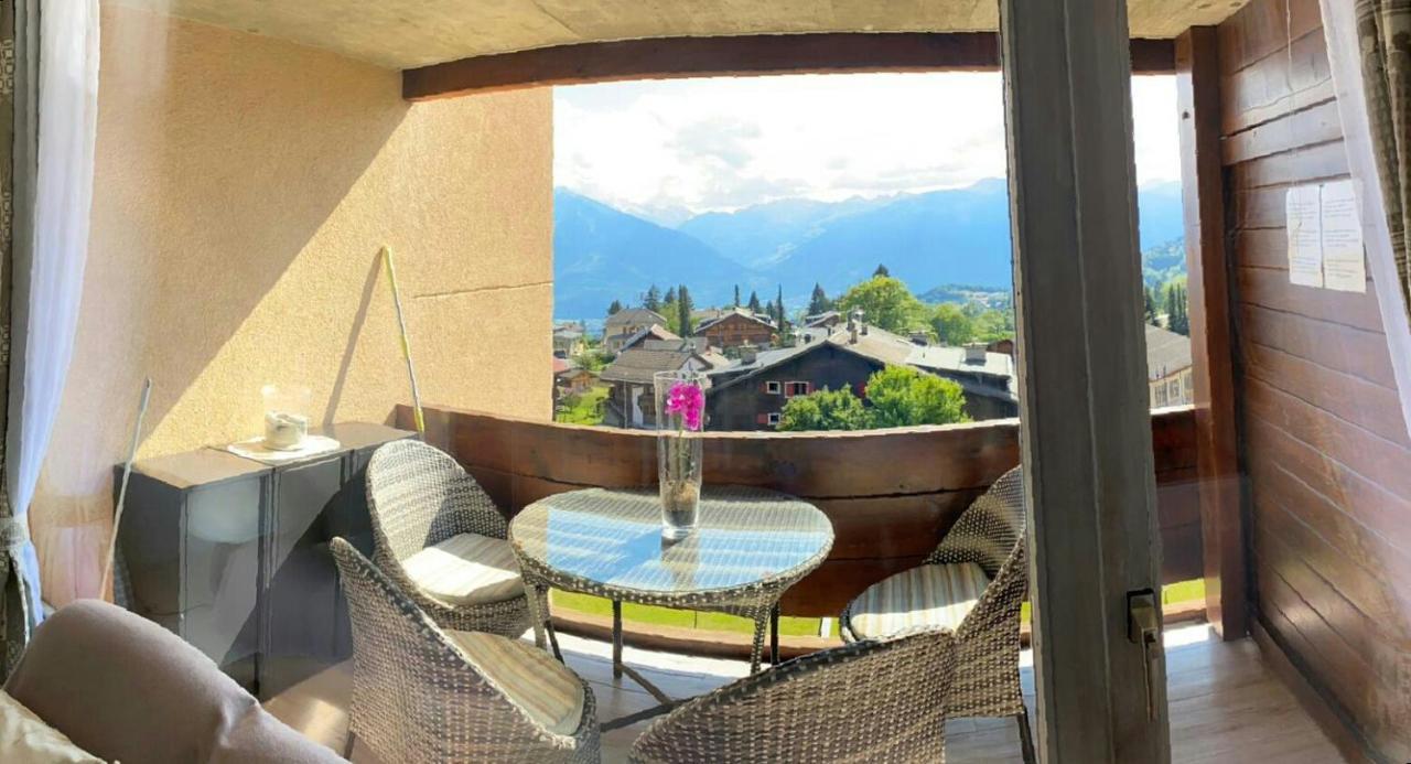 Appartements Dans La Residence Panorama Villars-sur-Ollon Exteriör bild
