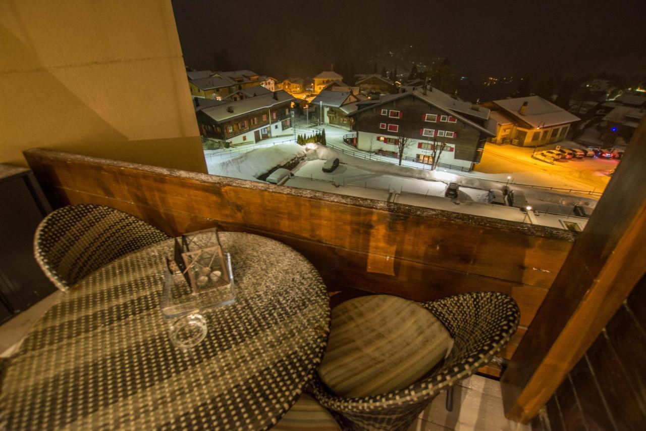 Appartements Dans La Residence Panorama Villars-sur-Ollon Exteriör bild