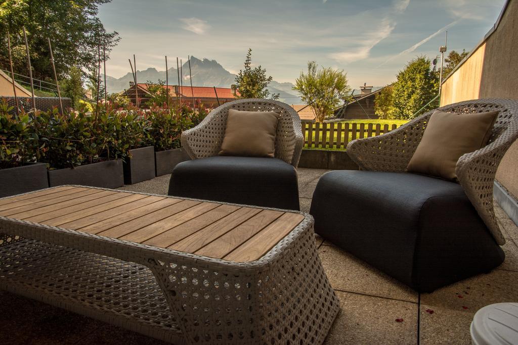 Appartements Dans La Residence Panorama Villars-sur-Ollon Exteriör bild